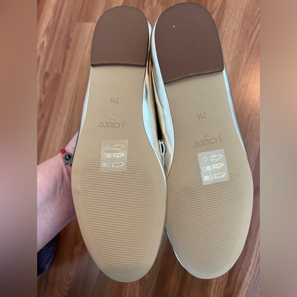 J.Crew gold ballet flats - Picture 10 of 16